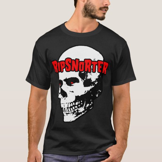 Ripsnorter zwaait de dode schedel op het Shirt (Voorkant)
