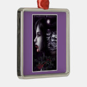 Riptide Hoesje Premium Square kerstversiering Metalen Ornament (Rechts)