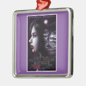 Riptide Hoesje Premium Square kerstversiering Metalen Ornament (Links)