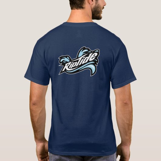 Riptide Retro T-shirt (Achterkant)