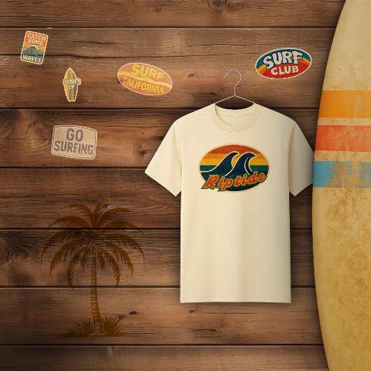 Riptide  Surf Badge T-shirt