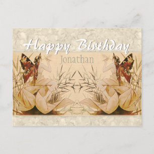Riquer Winged nymph CC0528 Birthday Briefkaart