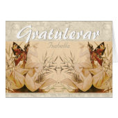 Riquer Winged nymph CC0530 Gratulationskort Card (Voorkant Horizontaal)