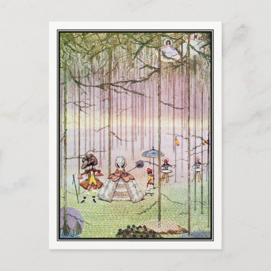 Riquet met de Tuft van Harry Clarke Briefkaart (Voorkant)