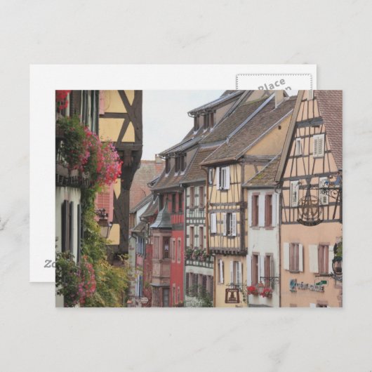 Riquewihr, Alsace, Frankrijk Briefkaart (Voorkant / Achterkant)