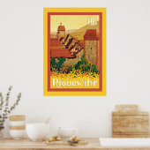 Riquewihr ~ Frans reizen Poster (Keuken)