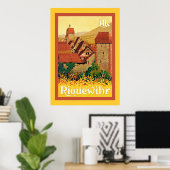Riquewihr ~ Frans reizen Poster (Thuiskantoor)