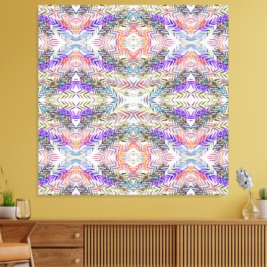 Riscos Coloridos Canvas Afdruk (Insitu (Woonkamer))