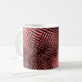 Riscos cruzados e borrões na cor pêssego ou salmão koffiemok