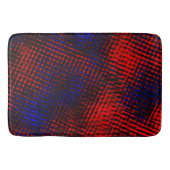 Riscos vermel hos cruzados e fundo azul? badmat (Voorkant)