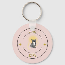 Rise 2026 Kitten Keychain