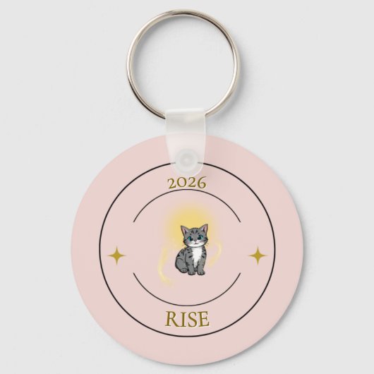 Rise 2026 Kitten Keychain (Voorkant)
