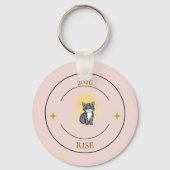Rise 2026 Kitten Keychain (Achterkant)