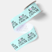 Rise Above Cancer Satijnen Lint (Achterkant)