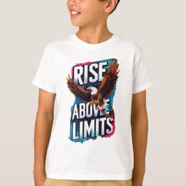 Rise Above Limits - Motivatie Eagle T-shirt