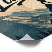 Rise Above Limits Motiverend Berg Canvas Muur Poster (Hoek)