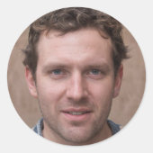 Rise Above Ronde Sticker (Voorkant)