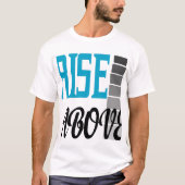RISE ABOVE  T-SHIRT (Voorkant)