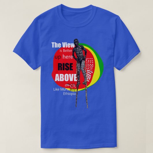 Rise Above T-shirt (Design voorkant)