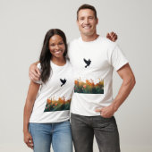 Rise Above War – Peace Dove Grafische T-shirt (Unisex)