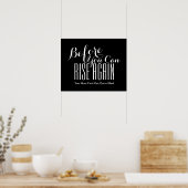 RISE AGAIN - copyright Sharon Rhea Ford Poster (Keuken)