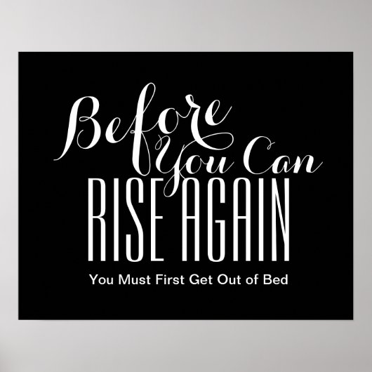 RISE AGAIN - copyright Sharon Rhea Ford Poster (Voorkant)