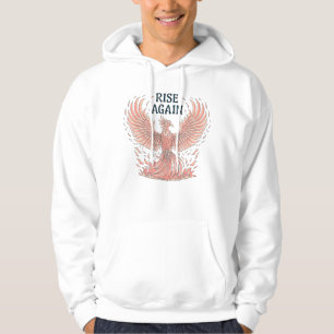 Rise Again: Pullover Hoodie van Phoenix Mannen