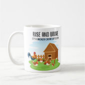 Rise And Brine Kip Koffiemok (Links)