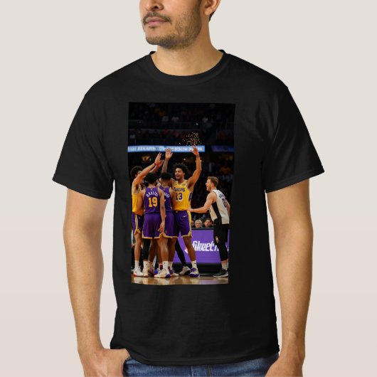 Rise and Dunk: Mannen Basketball Sport T-shirt (Voorkant)
