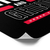 Rise and Grind Inspiratie Poster (Hoek)