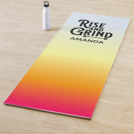 Rise and Grind Krachttraining en Yogamat