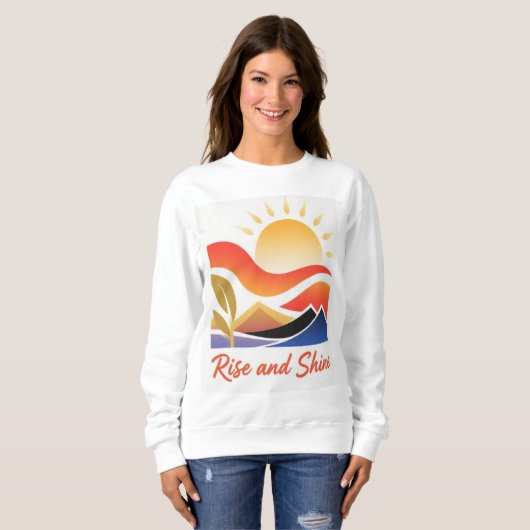 Rise and Shine: een nieuwe dag Trui (Voorkant volledig)