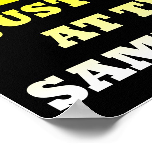 Rise and Shine Funny Poster (Hoek)