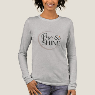 Rise and Shine Gray Unisex T-Shirt | Motiverend