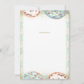 Rise and Shine het is Donut Time First Birthday Kaart (Achterkant)