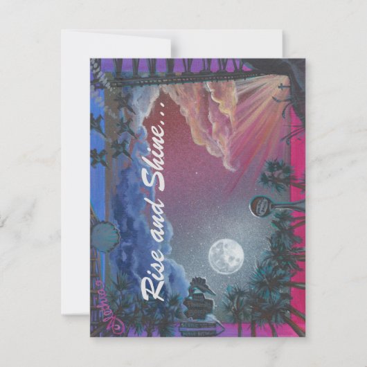 "Rise and Shine... Het is Go Time!" Pensacola-Kaar Kaart (Voorkant)