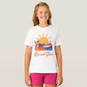 Rise and Shine: het ontwaken van de Natuur T-shirt (Voorkant volledig)