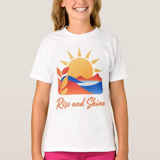Rise and Shine: het ontwaken van de Natuur T-shirt (Voorkant)