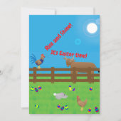 Rise and Shine It's Easter time Feestdagenkaart (Voorkant)