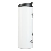 Rise and shine. it's gitar time. black and white thermosbeker (Gedraaid links)