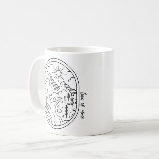 Rise and Shine, Love of Mine (c) Coffee Mok (Voorkant links)