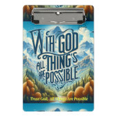 "Rise and Shine: met dit ontwerp Clipboards Mini Klembord (Voorkant)