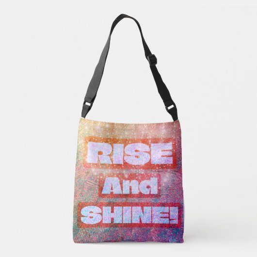 Rise and Shine Mode toch functioneel Crossbody Tas (Achterkant)