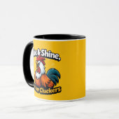 Rise and shine mother cluckers, roster quote  mok (Voorkant links)