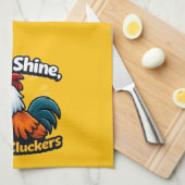 Rise and shine mother cluckers, roster quote  theedoek (Quarter Fold)