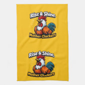 Rise and shine mother cluckers, roster quote  theedoek (Verticaal)