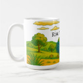 Rise and Shine Rooster Coffee Mok (Links)