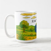 Rise and Shine Rooster Coffee Mok (Links)