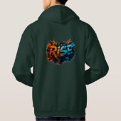 RISE – Artistic Urban Energy Hoodie (Achterkant)