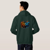 RISE – Artistic Urban Energy Hoodie (Achterkant volledig)